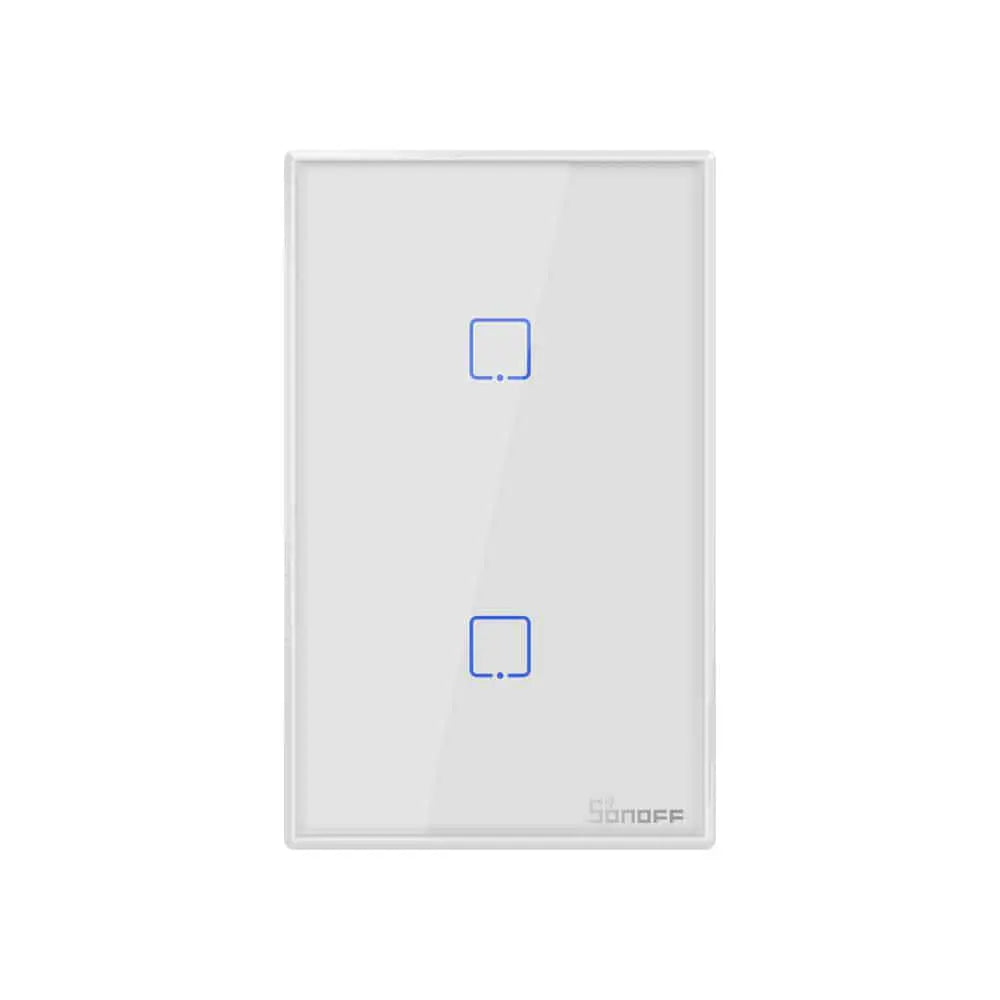 Sonoff smart light switch white 2ch wifi and RF - Elite Renewable Solutions