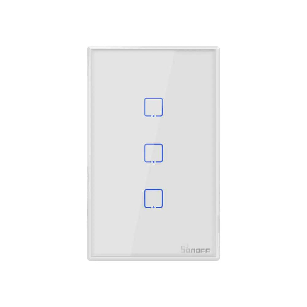 Sonoff smart light switch white 3ch wifi and RF - Elite Renewable Solutions