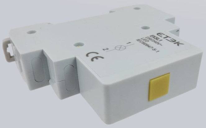 Etek AC Signal Lamp Yellow 230VAC - Elite Renewable Solutions