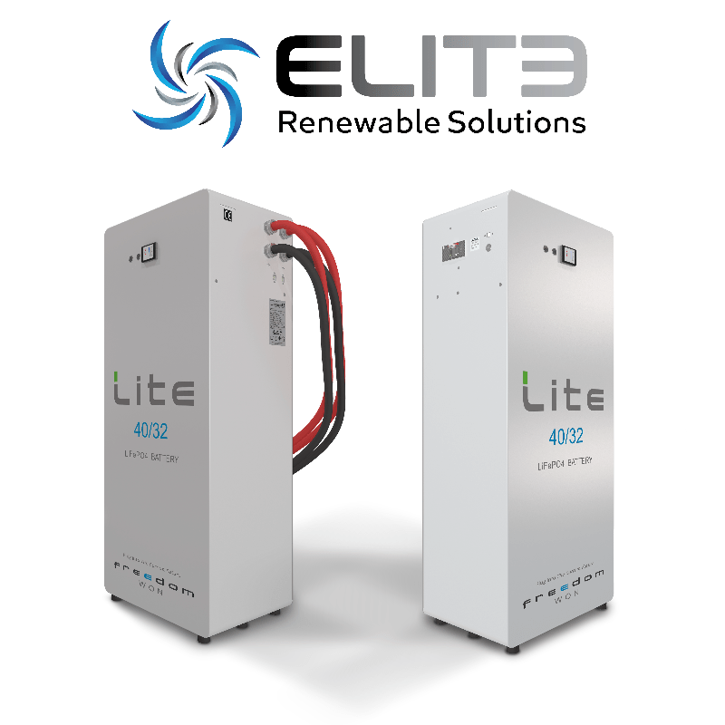 Freedom Lite Business 40/32kWh 52v LiFePO4 Battery - Elite Renewable Solutions
