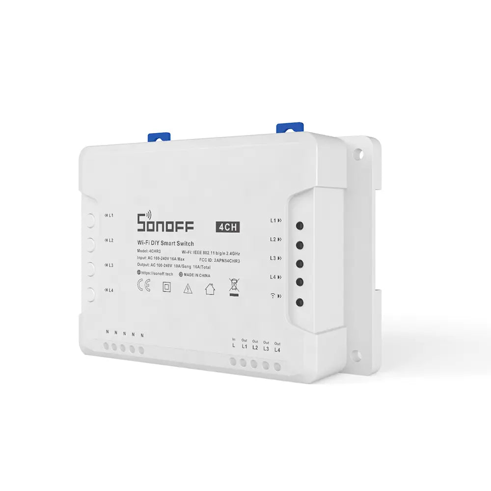 Sonoff 4CH R3 Smart switch Wi-fi - Elite Renewable Solutions