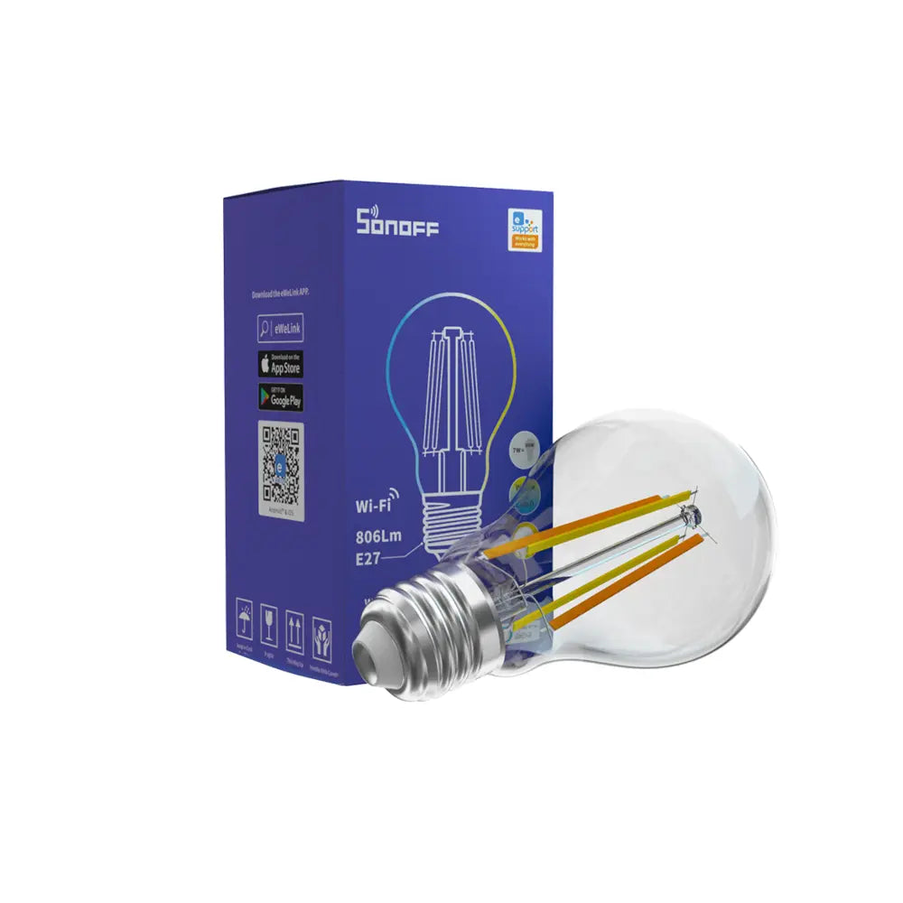 Sonoff LED Filament bulb A60 Wifi - Elite Renewable Solutions