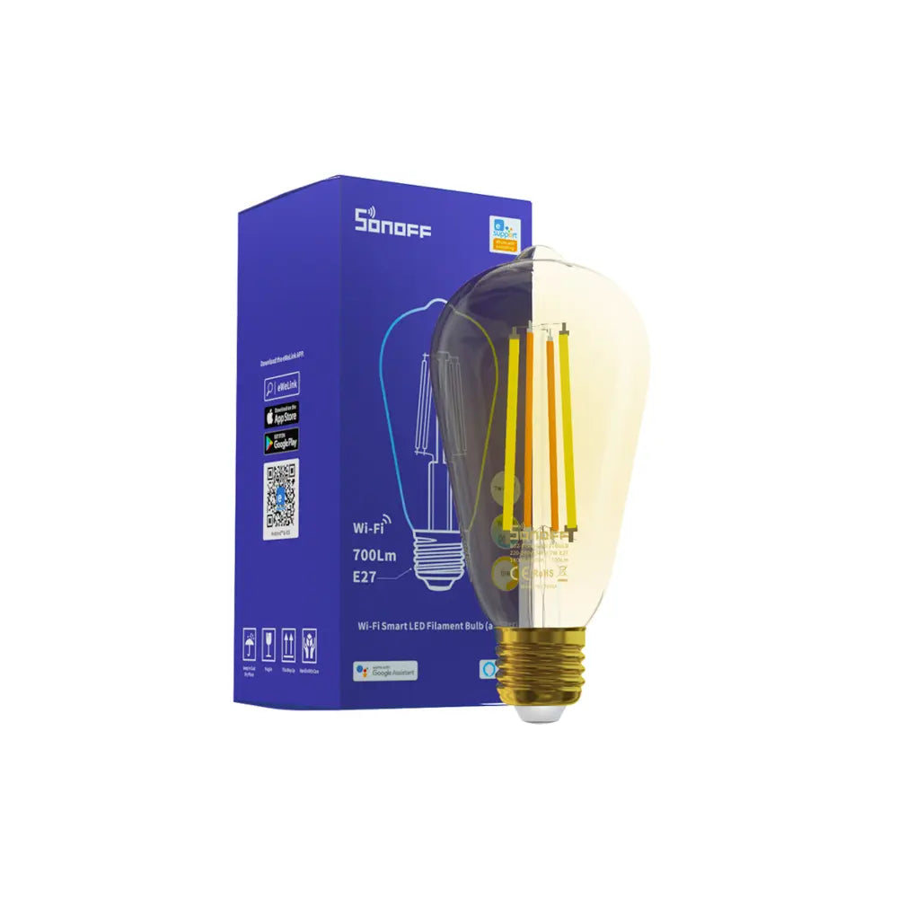 Sonoff Smart LED Filament bulb Large Wi-fi - Elite Renewable Solutions