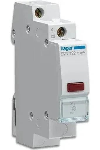 Hager SVN122 Red LED - Elite Renewable Solutions